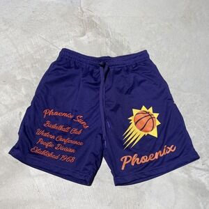 Phoenix Suns Shorts NBA Ultra Game Basketball Men's Size Small Purple Stitched